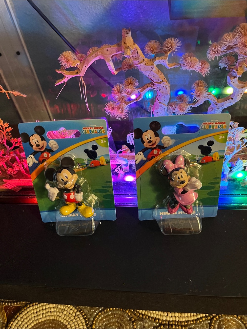 Disney Mickey & Minnie Mini Figures - Yellow, Pink, Black